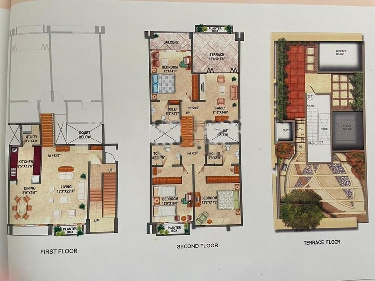 Master Plan, rohan-seher-villa 4 Bedroom 1800 Sq.Ft. Apartment In Baner Pune 9188563