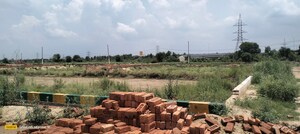 Plot Area in 2 BHK Builder Floor at Krishna Green, Govindpuram – for Sale