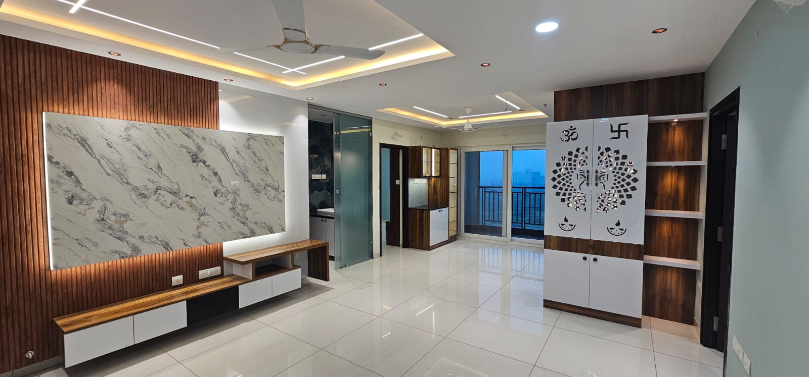 2.5 BHK + Pooja Room Apartment For Rent in Aparna Sarovar Zicon