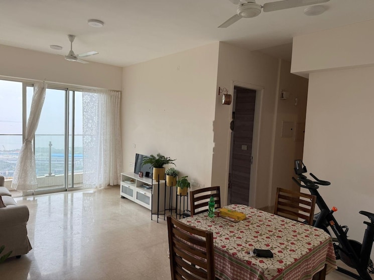 Living Room, l-t-crescent-bay-t2 2 Bedroom 804 Sq.Ft. Apartment In Parel Mumbai 9188599