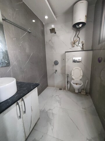 Bathroom in 3 BHK Builder Floor at Saket – for Rent