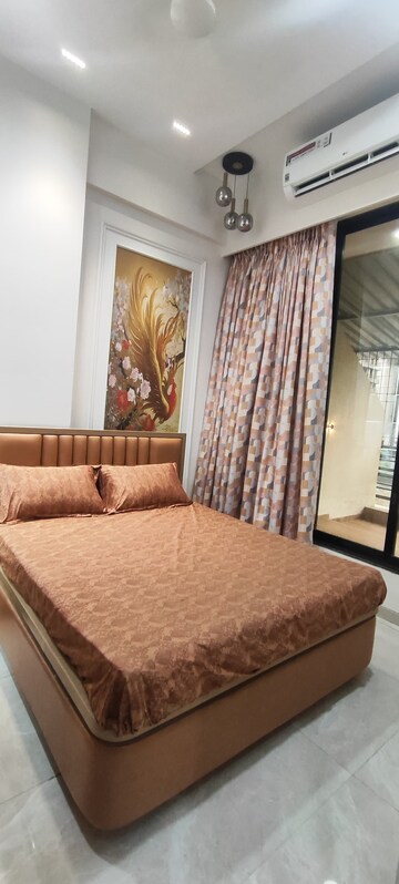 Bedroom in 1 BHK Apartment at Shree Krishna Bhoomi, Naigaon East – for Sale