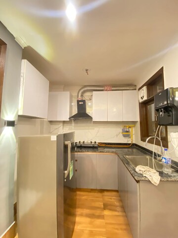 Kitchen in 2 BHK Builder Floor at Saket – for Rent