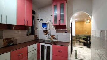 Kitchen in 1 BHK Builder Floor at Saket – for Rent