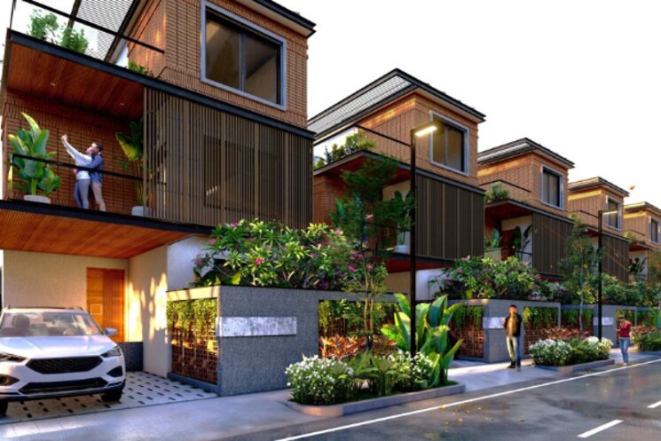 Exterior View, gangasandra 4 Bedroom 3010 Sq.Ft. Villa In Gangasandra Bangalore 9188847