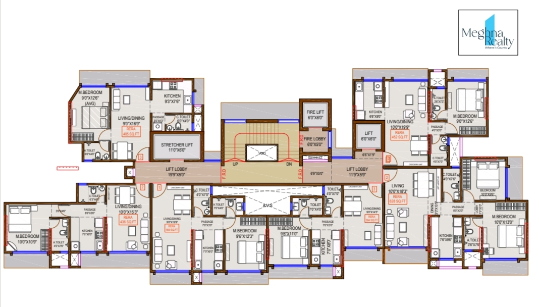 1 BHK Apartment For Sale in Meghna Rivaan