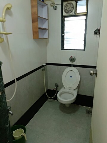 Attached Bathroom in 1 BHK Apartment at Greenwoods CHS, Andheri East – for Rent