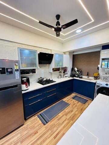 Kitchen in 2.5 BHK Apartment at Samarttha 45 Shashwat Avenue, Punawale – for Sale