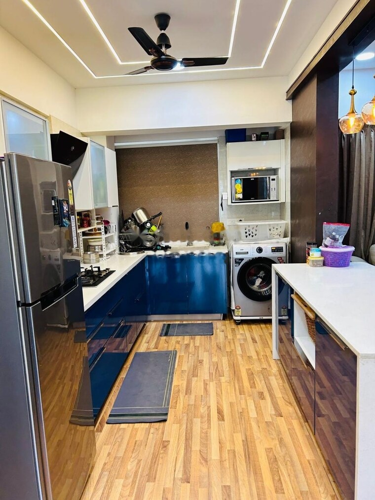 Kitchen, samarttha-45-shashwat-avenue 2.5 Bedroom 1300 Sq.Ft. Apartment In Punawale Pune 9188874