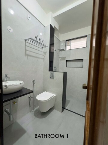 Bathroom in 3 BHK Builder Floor at Raja Rajeshwari Nagar – for Sale