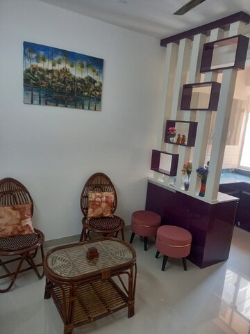 Living Room in 1 BHK Apartment at Breez Global Heights, Sohna Sector 33 – for Rent