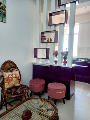 Living Room in 1 BHK Apartment at Breez Global Heights, Sohna Sector 33 – for Rent