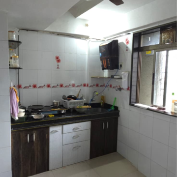 Kitchen in 1 BHK Apartment at Dindoshi Onkar CHS, Malad East – for Rent