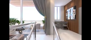 Staircase in 3 BHK Villa at Advaya Sentience Custom Built Homes, Bowrampet – for Sale