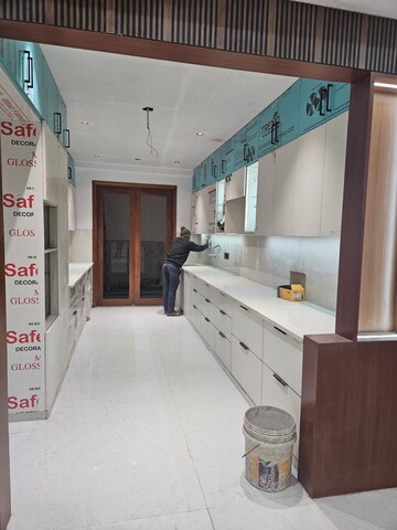 Kitchen in 1.5 BHK Builder Floor at Shalimar Garden – for Rent