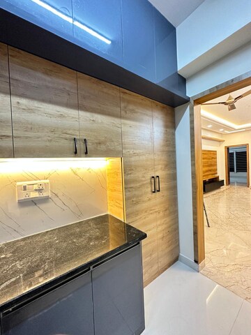 Kitchen in 3 BHK Apartment at Zs V1 Gardenz, Benson Town – for Rent