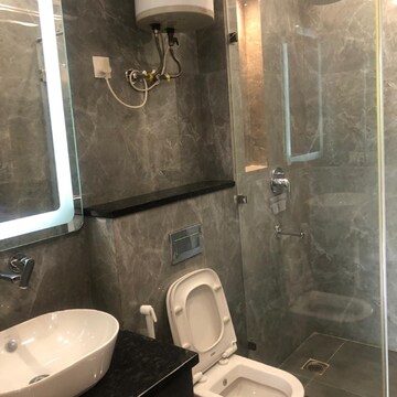 Bathroom in 4 BHK Builder Floor at Sushant Lok I – for Rent