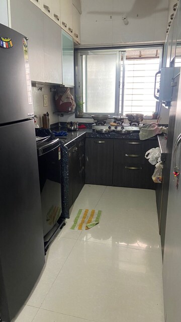 Kitchen in 1 BHK Apartment at Kamala Ashish Tower, Kandivali West – for Rent