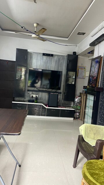 Living Room in 1 BHK Apartment at Kamala Ashish Tower, Kandivali West – for Rent
