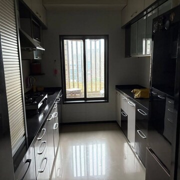 Kitchen in 3 BHK Apartment at Oberoi Realty Splendor, Andheri East – for Rent