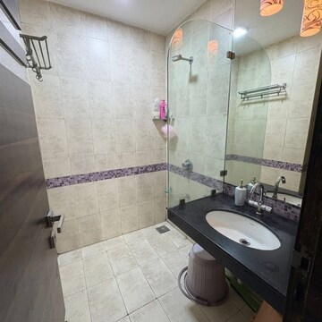Bathroom in 3 BHK Apartment at Oberoi Realty Splendor, Andheri East – for Rent