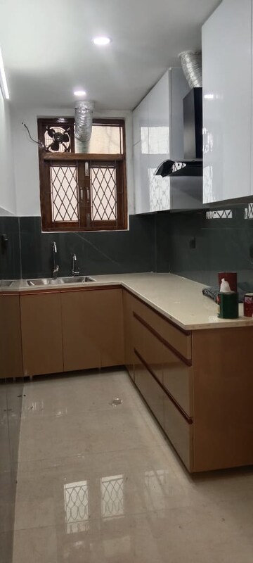 Kitchen in 2 BHK Builder Floor at Saket – for Rent