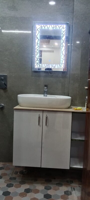Bathroom in 2 BHK Builder Floor at Saket – for Rent