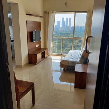 Living Room in 1 BHK Apartment at Sethia Imperial Avenue, Malad East – for Rent