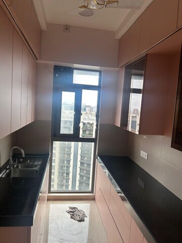 Kitchen in 3 BHK Apartment at Adani Ten BKC, Bandra East – for Rent