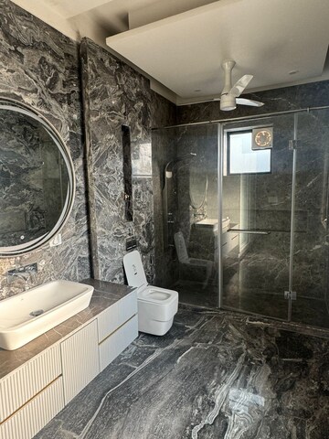 Bathroom in 2 BHK Builder Floor at Patel Nagar – for Rent