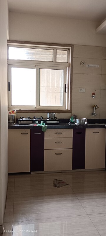 Kitchen in 1 BHK Apartment at Manas Luxuria, Kolshet – for Rent