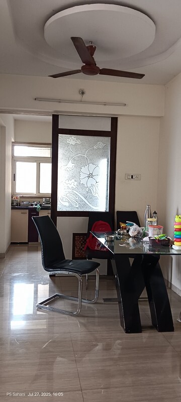 Living Room in 1 BHK Apartment at Manas Luxuria, Kolshet – for Rent