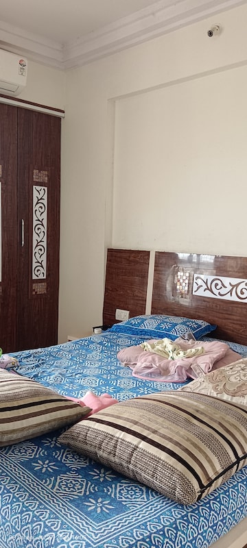 Bedroom in 1 BHK Apartment at Manas Luxuria, Kolshet – for Rent