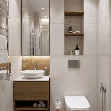 Attached Bathroom in 2 BHK Builder Floor at Khodna Kalan – for Sale