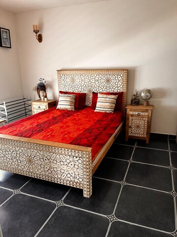 Bedroom in 3 BHK Apartment at Kay Arr Millagres, Koramangala – for Rent