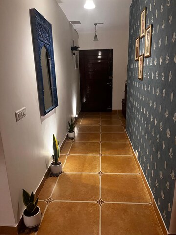 Staircase in 3 BHK Apartment at Kay Arr Millagres, Koramangala – for Rent