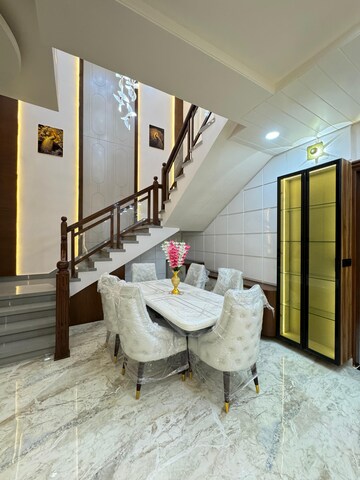 Staircase in 5 BHK Villa at Sirsi Road – for Sale
