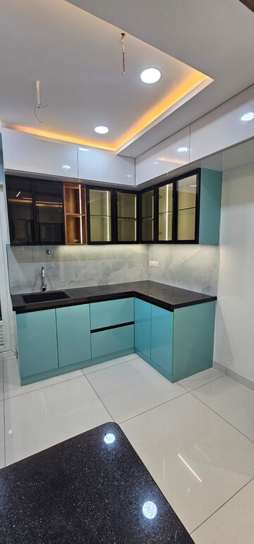 Kitchen in 2.5 BHK Apartment at Aparna Sarovar Zicon, Nallagandla – for Rent
