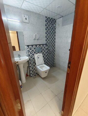 Bathroom in 3 BHK Apartment at Dwarka – for Rent