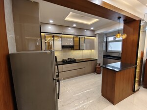 Kitchen in 3 BHK Apartment at Dwarka – for Rent