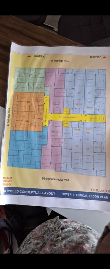 Master Plan in 4 BHK Apartment at Phi Iv Greater Noida – for Sale