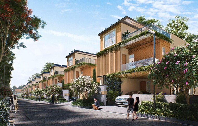 Exterior View, urbanrise-paradise-on-earth 4 Bedroom 3009 Sq.Ft. Villa In Gangasandra Bangalore 9189450