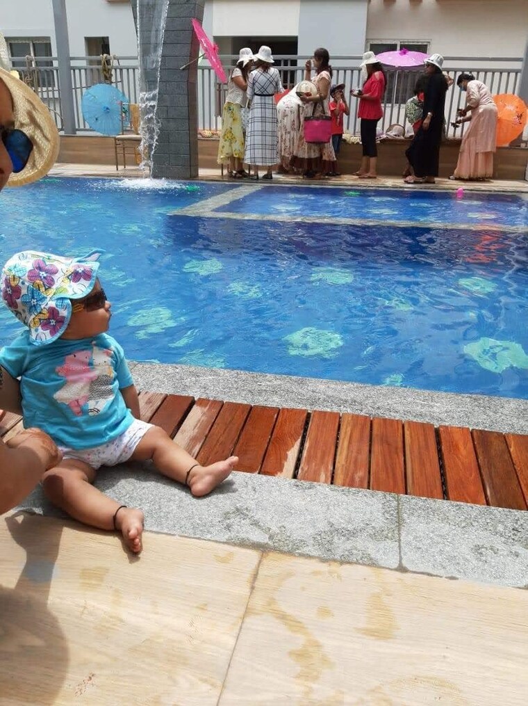 Swimming Pool, paramount-grande 4 Bedroom 2569 Sq.Ft. Apartment In Sarusajai Guwahati 9189456