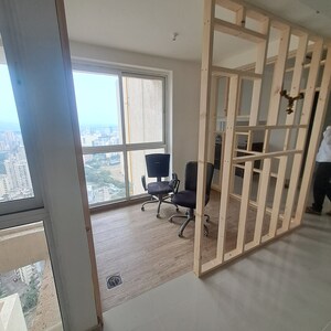 Staircase in 2 BHK Apartment at Puranik Tokyo Bay Phase 2A, Kasarvadavali – for Sale