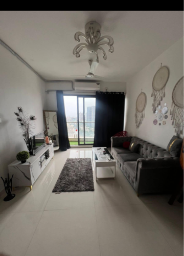 Living Room in 2 BHK Apartment at Shyam Kunj Goregaon West, Shri Nagar – for Rent