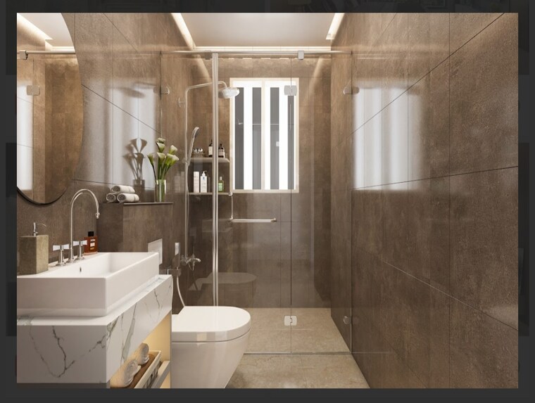Bathroom, dosti-eastern-bay 2 Bedroom 785 Sq.Ft. Apartment In Wadala Mumbai 9189502