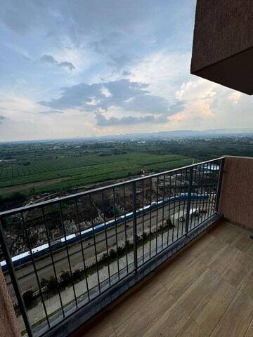 Balcony in 3 BHK Apartment at Godrej Boulevard, Manjari – for Rent