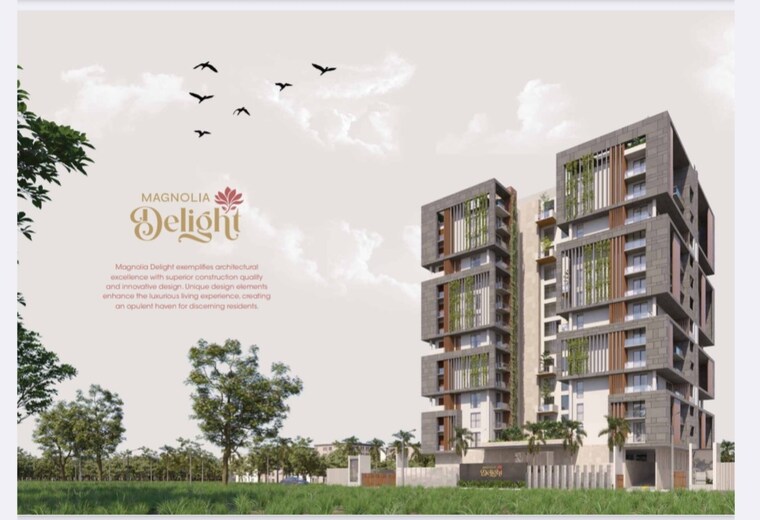 Exterior View, magnolia-delight 3 Bedroom 2668 Sq.Ft. Apartment In Rt Nagar Bangalore 9189515