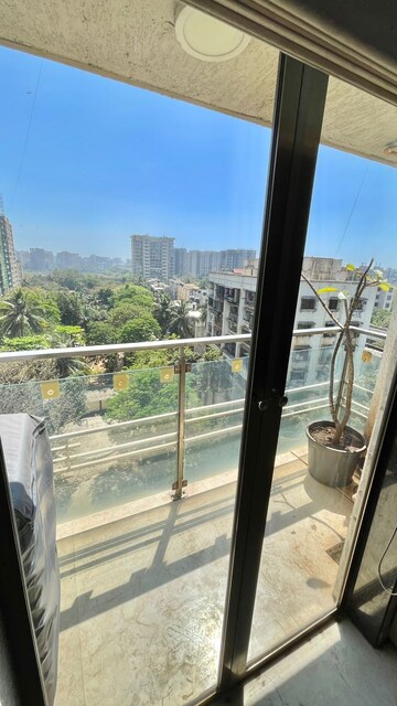 Balcony in 2 BHK Apartment at Jaycee Bhagtani Elegance, Andheri West – for Sale