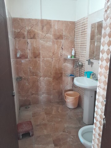 Bathroom in 4 BHK Apartment at Vip Road – for Sale